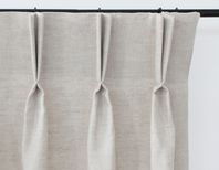 Double pleat curtain - Ada & Ina