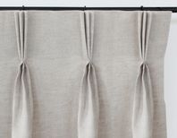 Triple pleat curtain - Ada & Ina