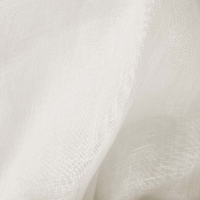 Mette Offwhite - 300 cm wide - double width linen fabric for sheer curtains