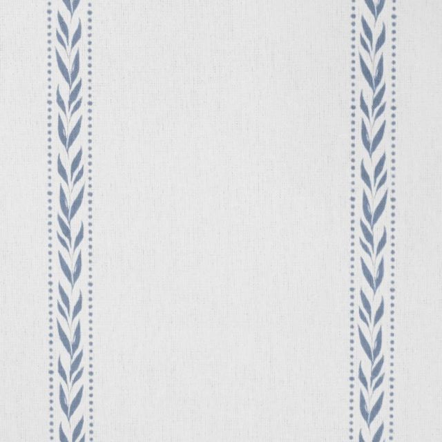 Helena Agate Blue - curtain fabric with Blue striped print