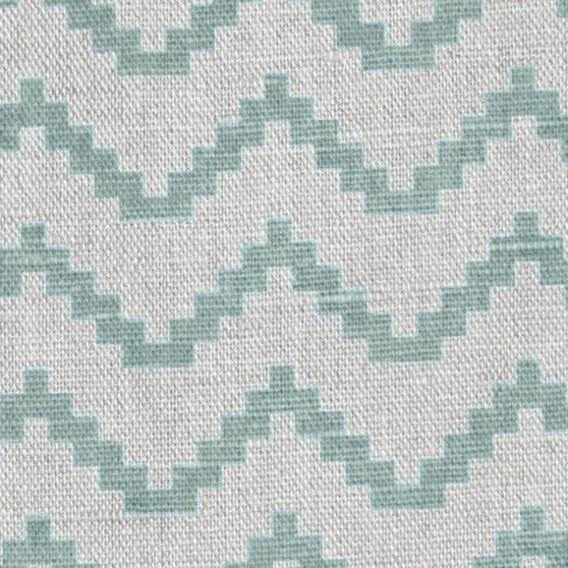Azig Jade Mist - Fabric for curtains and blinds printed with Green