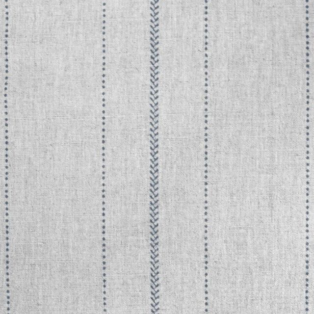 Inari Denim - Curtain fabric with Blue striped print