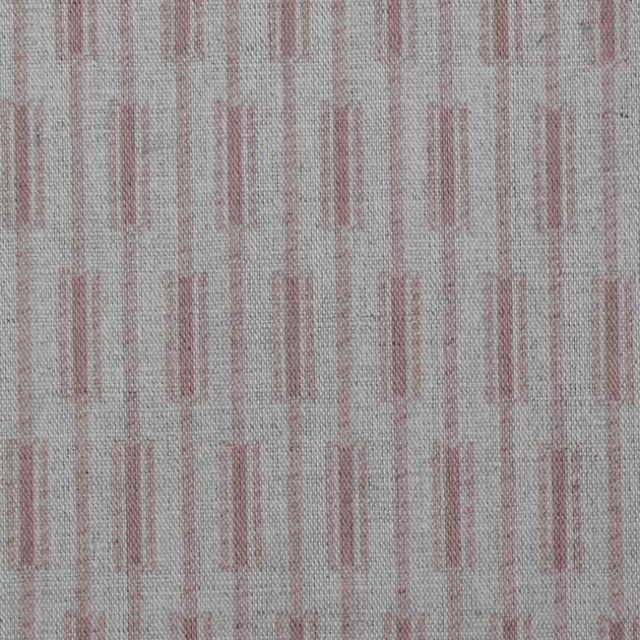 Milliie Dusty Pink - Curtain fabric, abstract Pale Pink geometric pattern