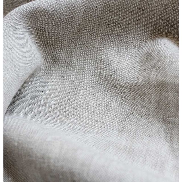 Anne Oatmeal - Double Width 300 cm - Natural Wide With Linen fabric for curtains