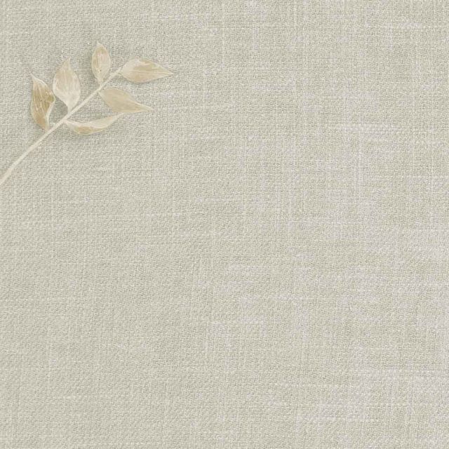 Enni Dusty Chalk - Linen Mix Fabric - Soft Finish - Ideal for Curtains and Blinds.