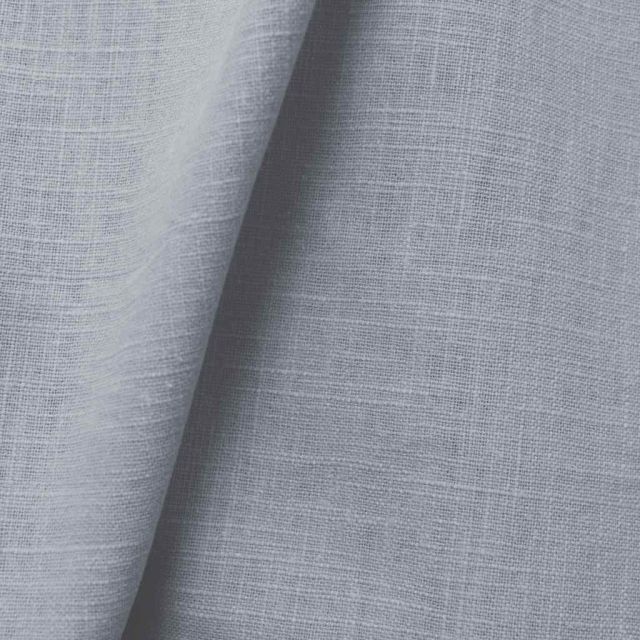Enya Pearl Grey - Linen Cotton fabric