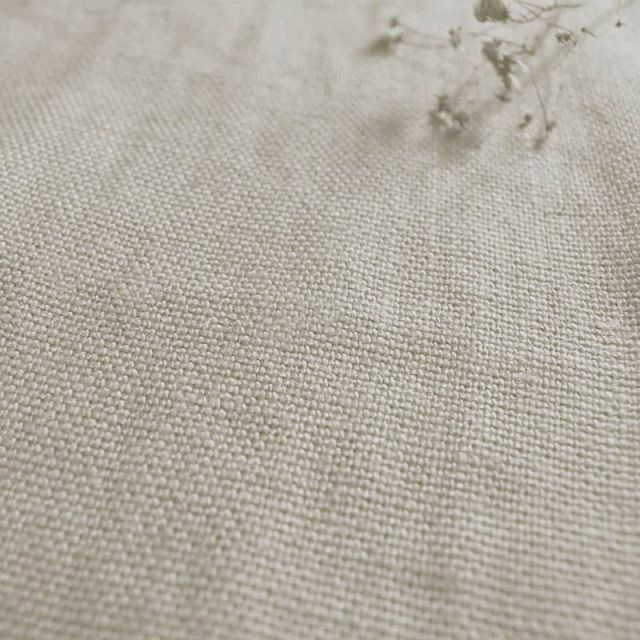 Greta Light Natural Luxury Heavy 100% Linen for Curtains, Blinds and Upholstery.