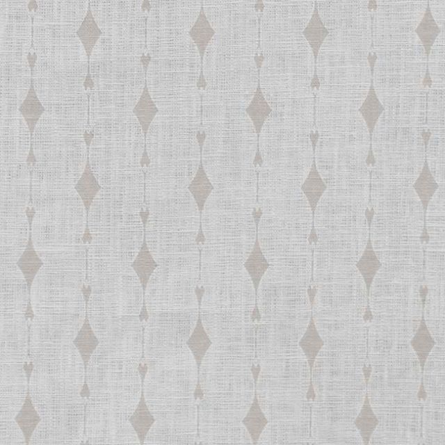 Olinka Grey Sand - Curtain fabric with abstract print