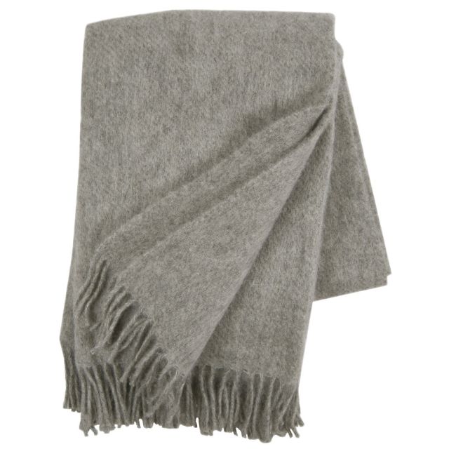 Lambswool Throw - Gulliver Natural Grey