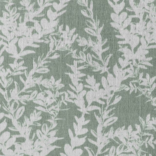 Christa-INV Jade Mist - Curtain fabric with Green botanical print