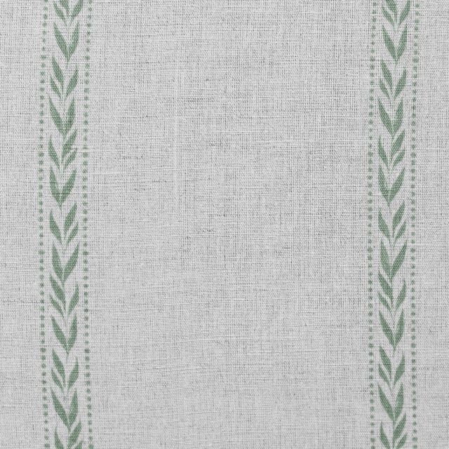Helena-NAT Jade Mist - Curtain fabric with Green pattern print