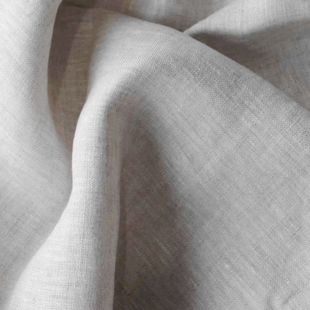 Bea Light Oatmeal  - Linen fabric for linen curtains and linen blinds.