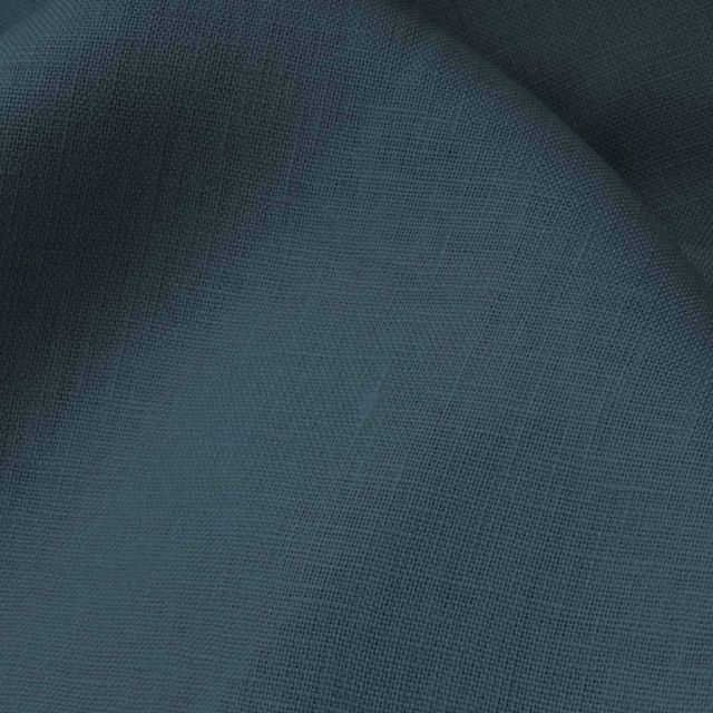 Linara Blue Grey - Linen Fabric - Medium Weight