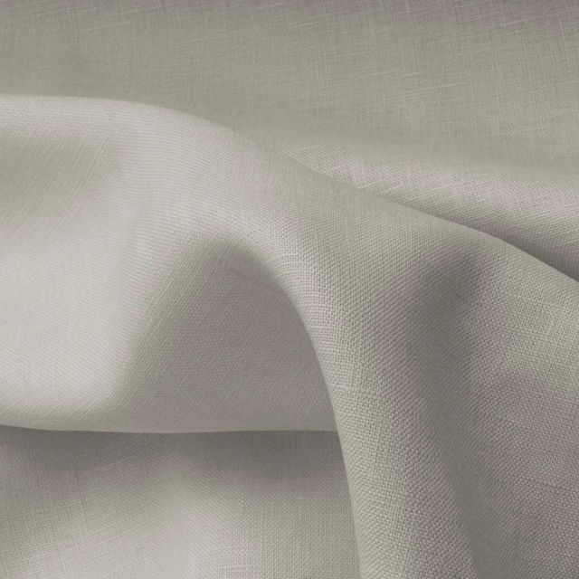 Linara Dove Mist - Linen Fabric - Medium Weight