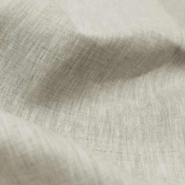 Linara Oatmeal - Linen Fabric - Medium Weight