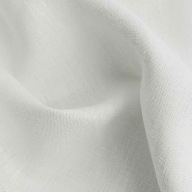 Linnea White - Linen fabric for curtains, blinds and soft furnishing
