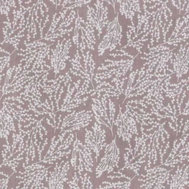 Lisbell Peony - Curtain fabric with Pink botanical print