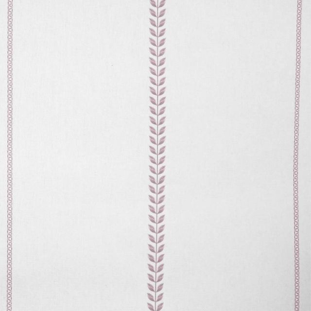Berit Peony - curtain fabric with Pink striped print