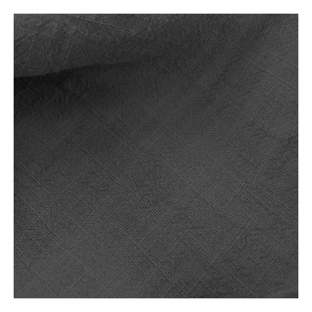 Perla Iron - Grey prewashed curtain fabric