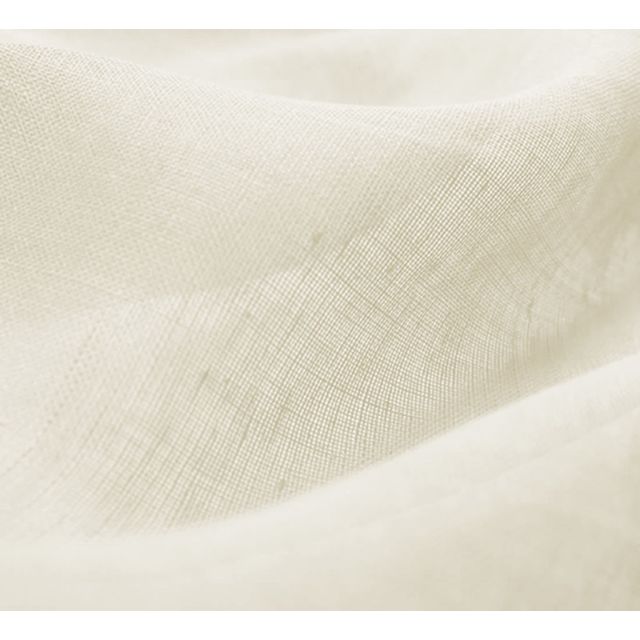 Almeta Off-white - sheer fabric, linen cotton mix