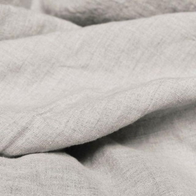 Vanja Oatmeal 280cm - Light Natural wide pre-washed linen fabric