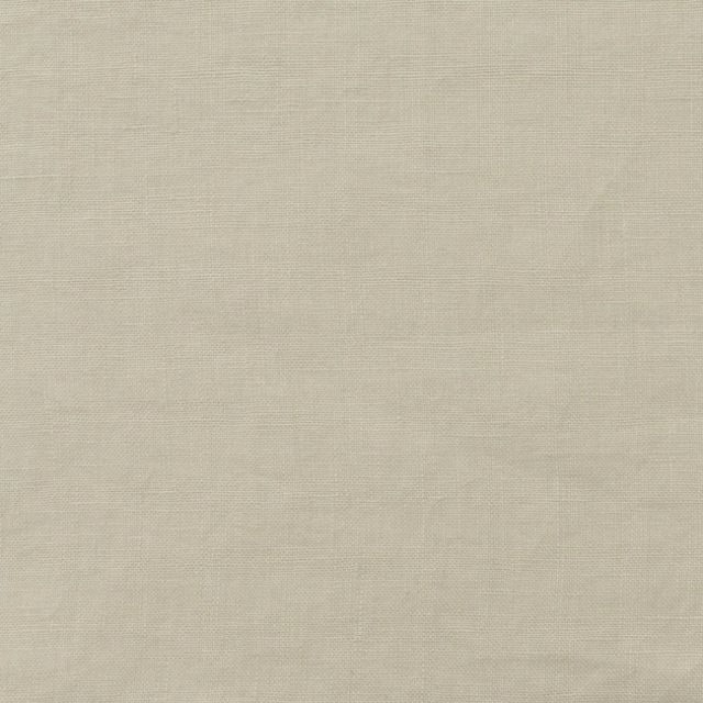 Vilgot Beige Dust - Stonewashed double width beige coloured linen fabric