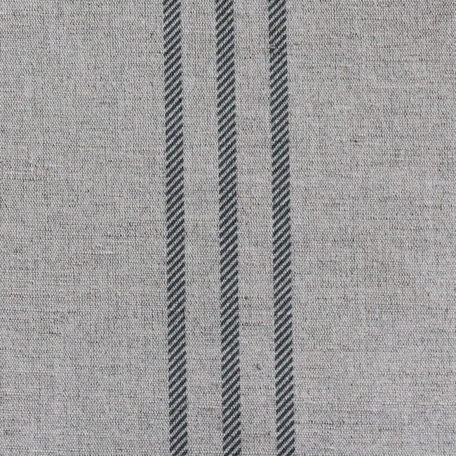 Telma Charcoal Grey Linen Mix Oeko, Charcoal Linen Curtains Uk