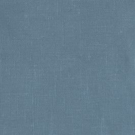 Linnea Blue Mist - Blue Linen fabric, Plain