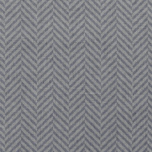Hugo Ash Curtain fabric, Herringbone pattern. Linen Cotton Mix