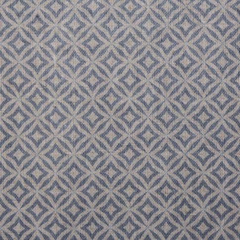Nella Ash- Fabric for curtains, Grey Print