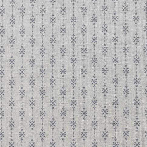 Nikolet Ash - Curtain fabric, classic Grey pattern