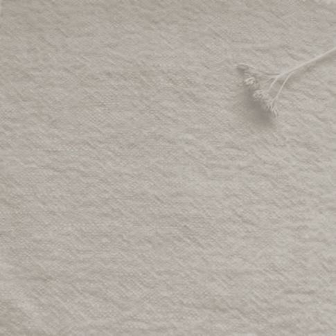 Bianco Pearl - Grey pre-washed 100% linen fabric
