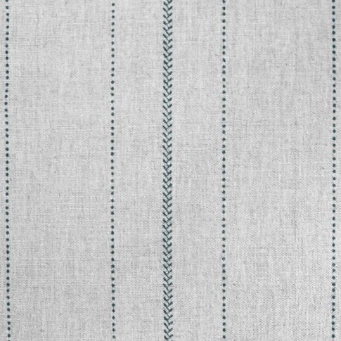Inari Blue Stone- Curtain fabric with Blue striped print
