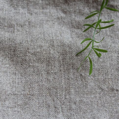 Carina Natural - Double width linen fabric
