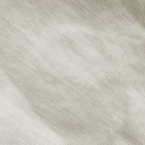 Carina Off-White - Double width White linen fabric