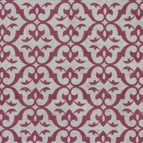 Brita Cherry  - Curtain fabric printed with Red