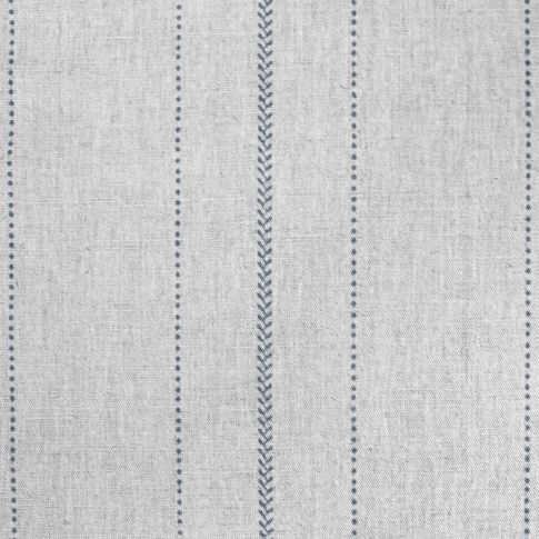 Inari Denim - Curtain fabric with Blue striped print