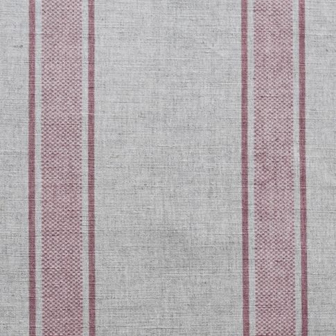 Bella Dusty Pink - Curtain fabric with Pink stripes