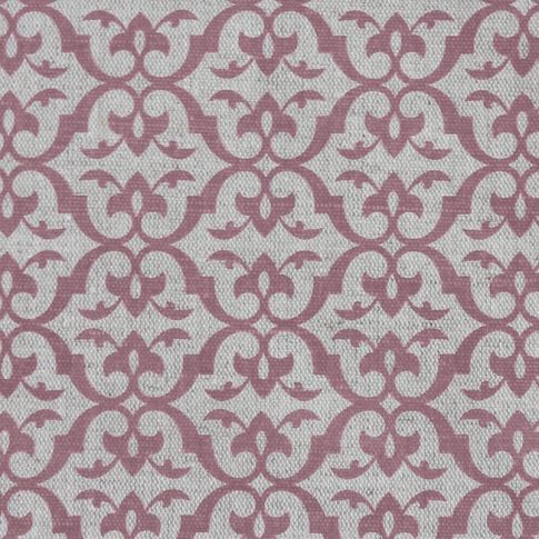 Brita Dusty Pink - Curtain fabric printed with dusty Pink