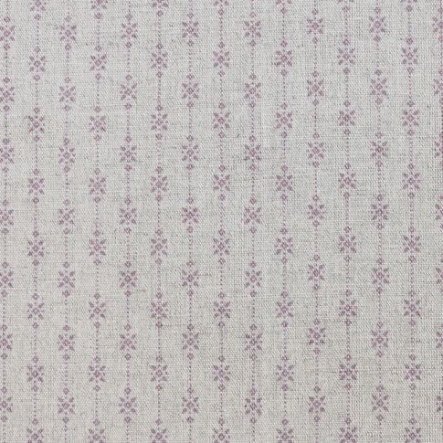 Nikolet Dusty Pink - Curtain fabric, Pink classic pattern