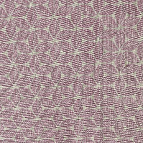 Saana Dusty Pink - Curtain fabric, abstract Pink geometric pattern