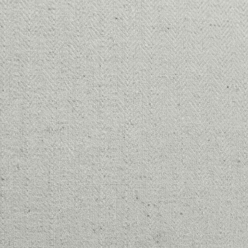 Edda Chiffon - Herringbone fabric for curtains, White and Chiffon white