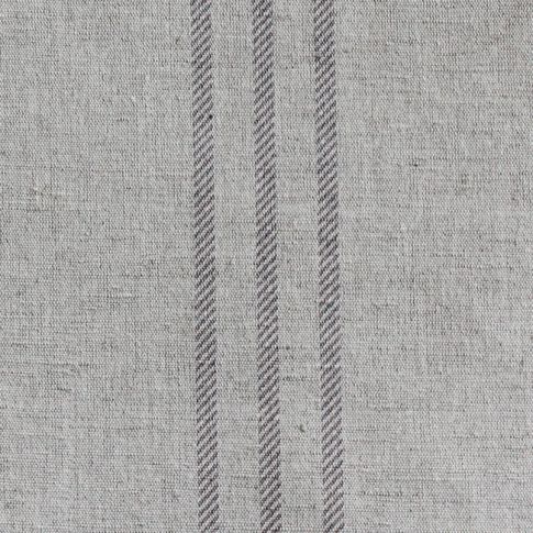 Telma Greige - Curtain fabric with Greige stripes
