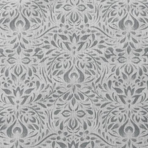 Jasmi Greige - Curtain fabric with Grey abstract print