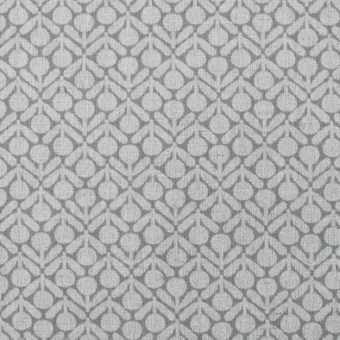 Nessa Greige - Curtain fabric with Grey abstract print