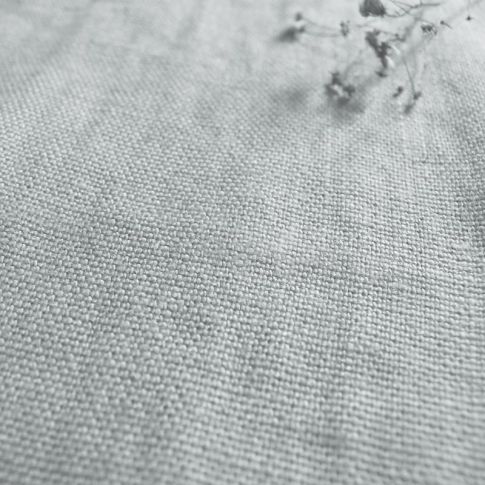 Greta Concrete - Grey upholstery fabric, 100% Linen