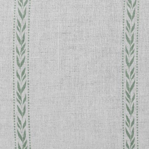Helena-NAT Jade Mist - Curtain fabric with Green pattern print