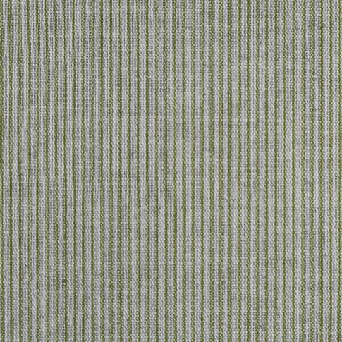 Pinni Khaki - Curtain fabric with Green striped print