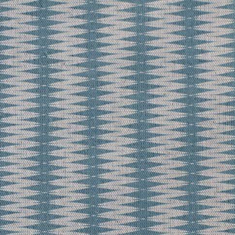 Ksenia Marine - Curtain fabric, abstract Blue pattern