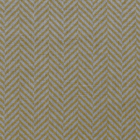 Hugo Mustard- Curtain fabric, abstract mustard yellow herringbone pattern